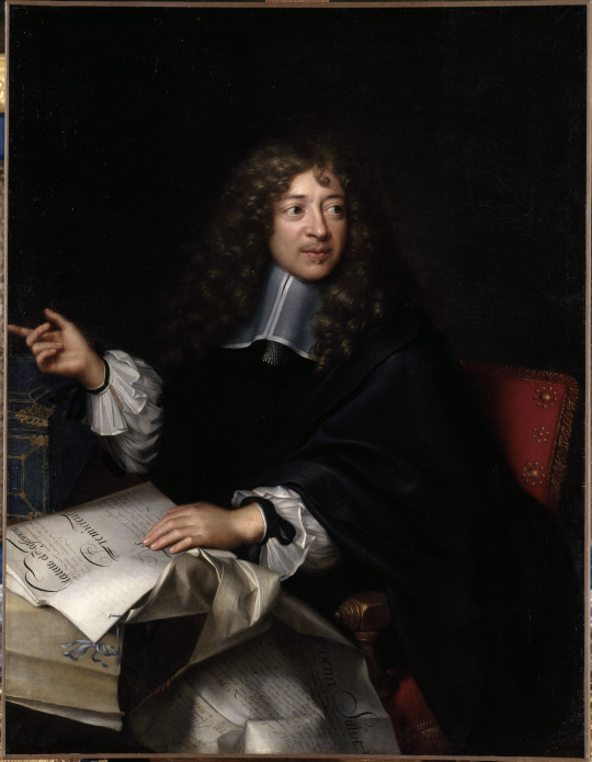 Jean Tigre, portrait d'Henri Testelin, 1675, Versailles, château de Versailles