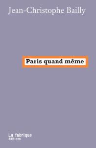 Abbildung Cover Paris quand même