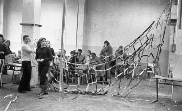 Jean Da Silva, Photographie prise au Centre Saint-Charles, autour de 1972. © Archives Jean Da Silva