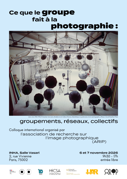 Affiche : Ce que le groupe fait à la photographie : groupements, réseaux, collectifs 