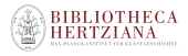 Logo »Bibliotheka Hertziana«